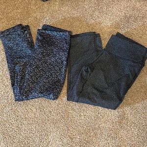 Set of 2 Prana XS Cropped Leggings